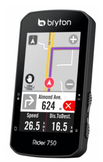 BRYTON Compteur GPS Rider 750E (sans capteur)